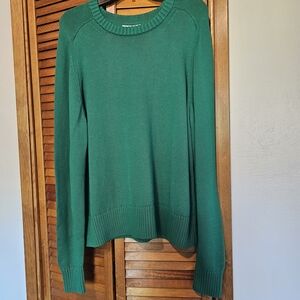 Banana Republic Teal Women's Crew Neck Sweater